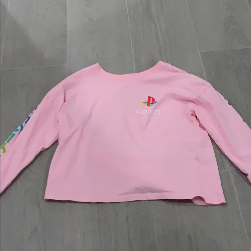 Forever 21 PlayStation Shirt Girls Kids Size 13-14